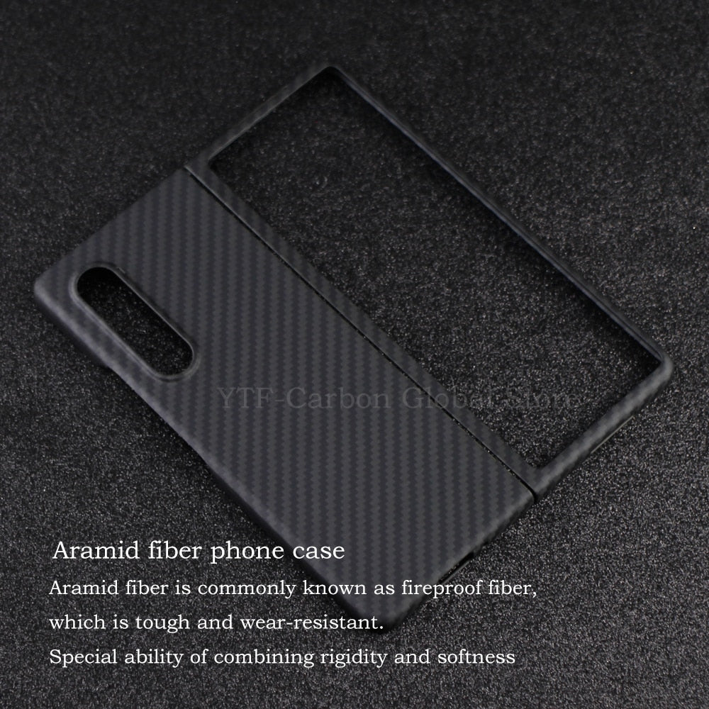 Real Carbon Fiber Case For Samsung Galaxy Z Fold - Premium Mobile Phone Cases from Dressmycell.com - Just $50! Shop now at Dressmycell.com Real Carbon Fiber Case For Samsung Galaxy Z Fold - Premium Mobile Phone Cases from Dressmycell.com - Just $50! Shop now at Dressmycell.com